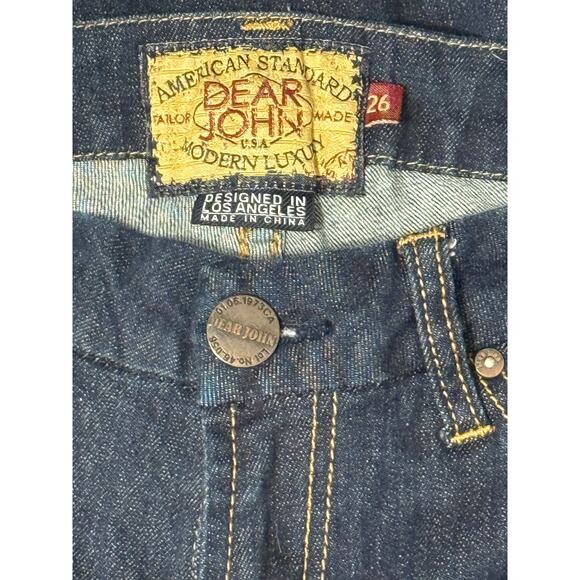 American Standard Dear John Straight Leg Jeans, Size 26 - Picture 6 of 7